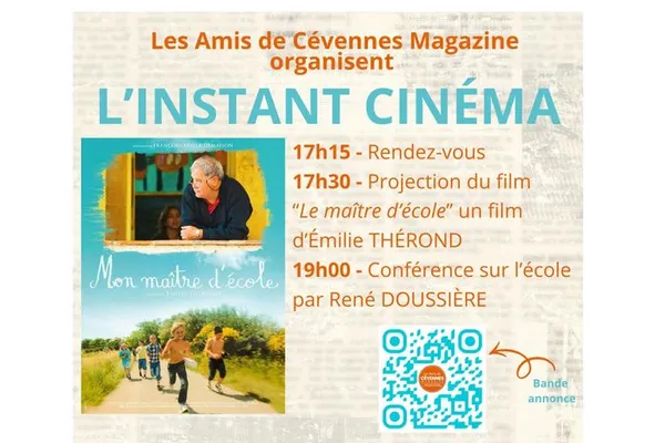 Projection du film “Mon maître d’école”