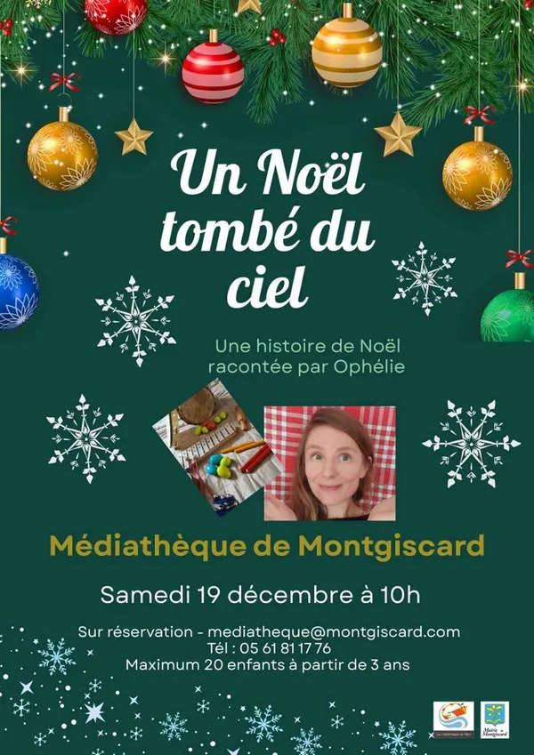 Une histoire de Noël à la Médiathèque de Montgiscard