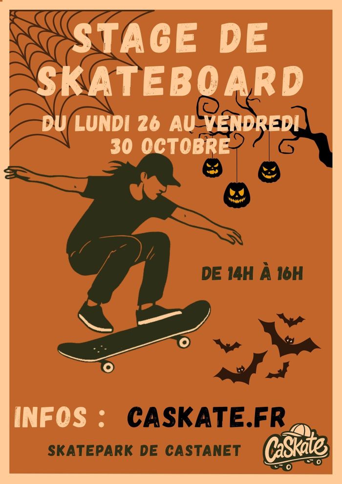Stage de skateboard des Vacances de la Toussaint