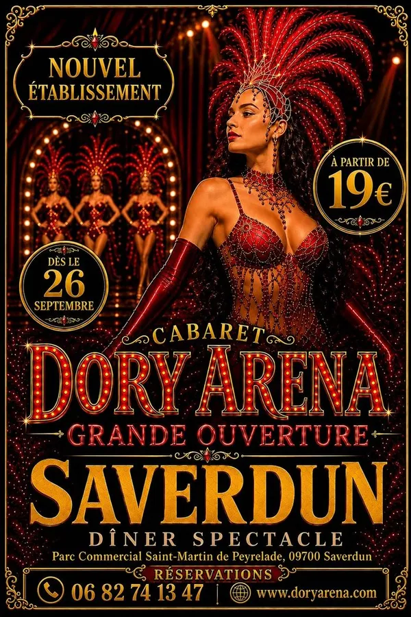 Grande ouverture du cabaret