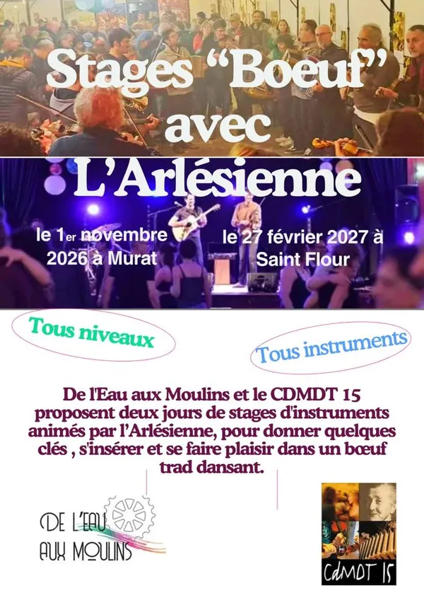 Stage de Boeuf Trad' avec L'Arlésienne