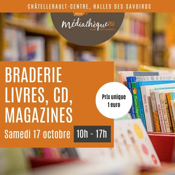 Braderie des médiathèques