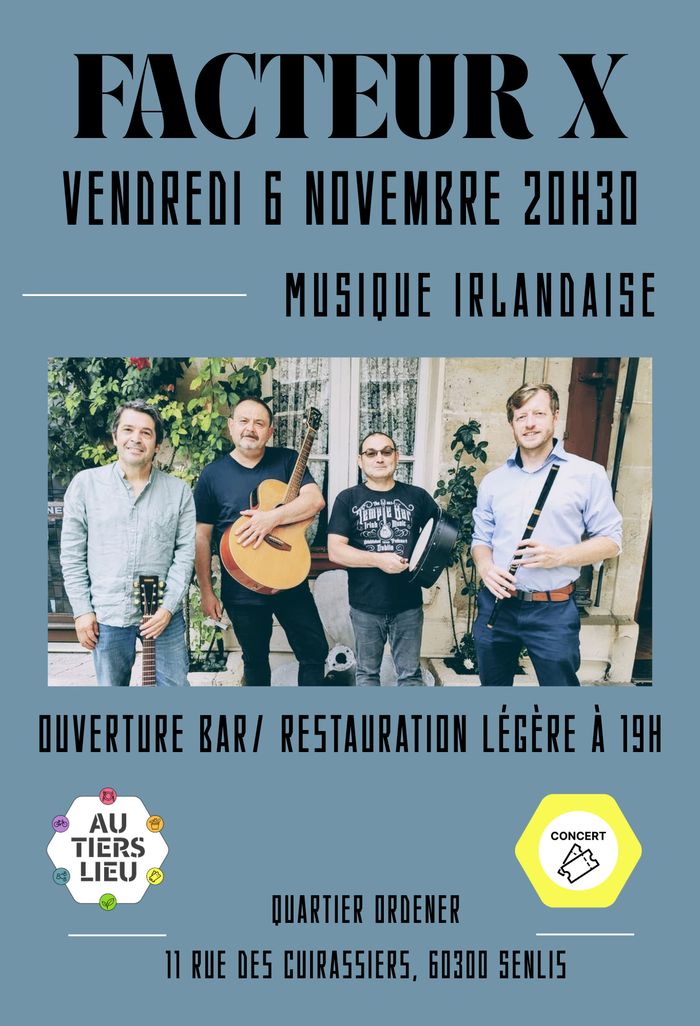 Concert de musique irlandaise : Facteur X