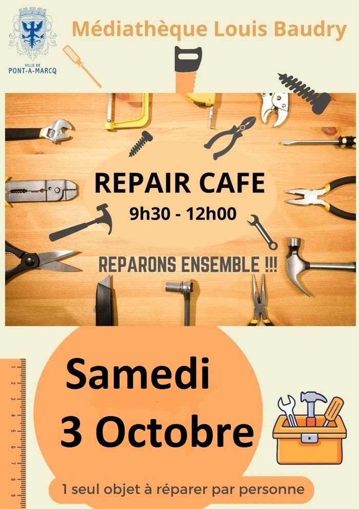 Repair café de Pont-à-Marcq