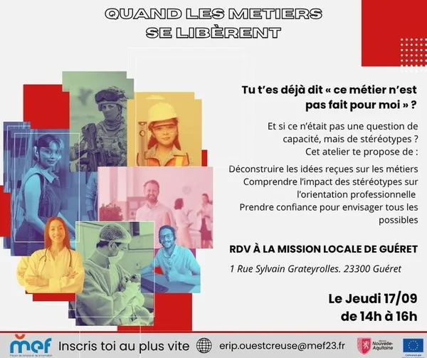 Quand les métiers se libèrent des stéréotypes