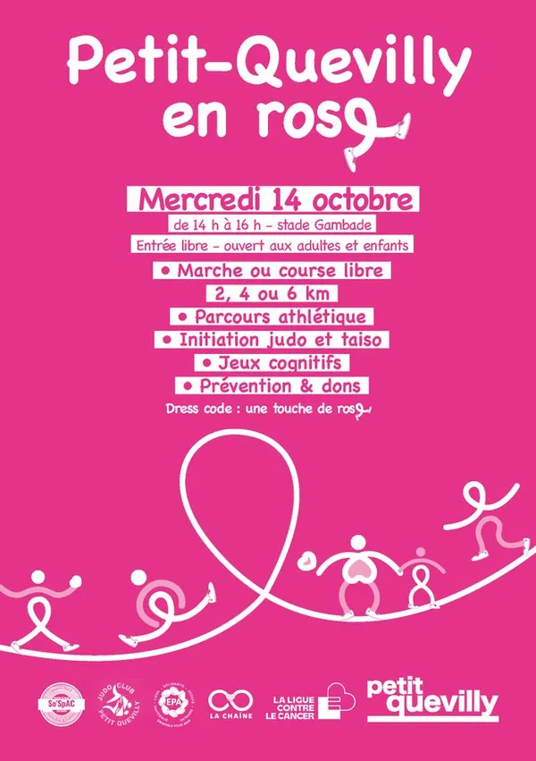 Petit-Quevilly en rose