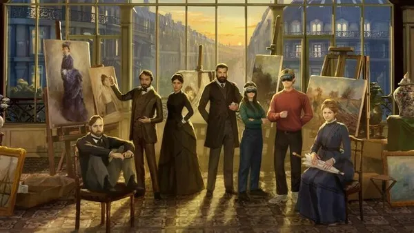 Expérience en réalité virtuelle, Les Impressionnistes