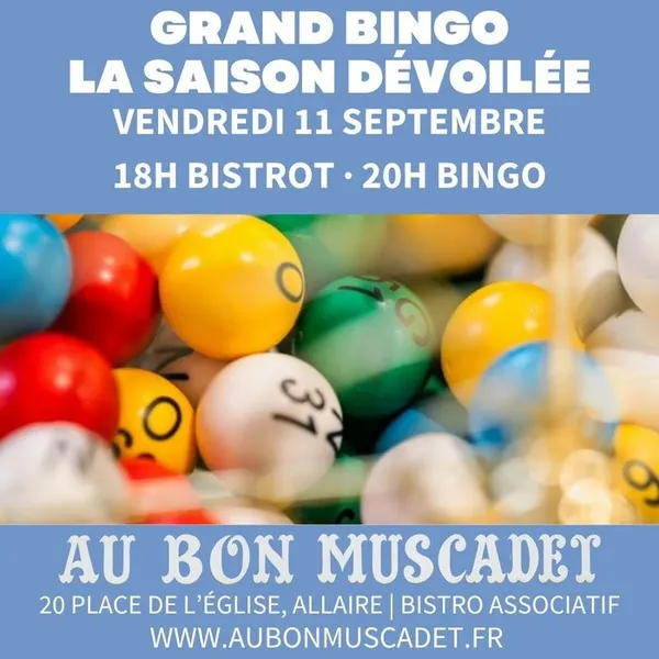 Grand bingo — la saison 2026-2027 se dévoile