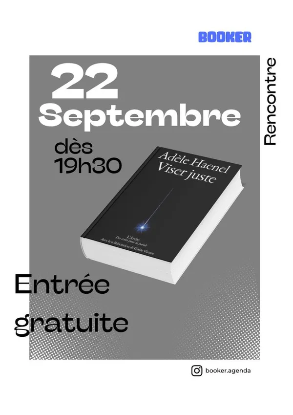 Rencontre Adèle Haenel et Giselle Vienne pour leur livre Viser juste