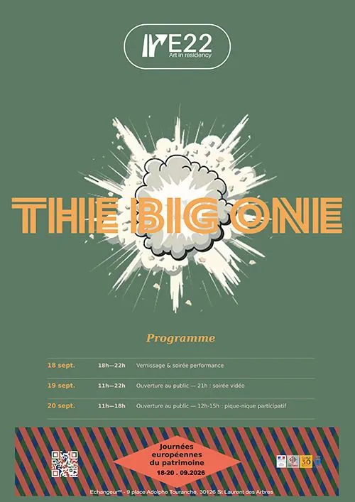 The Big One²², Exposition, rencontres avec les artistes et finissage