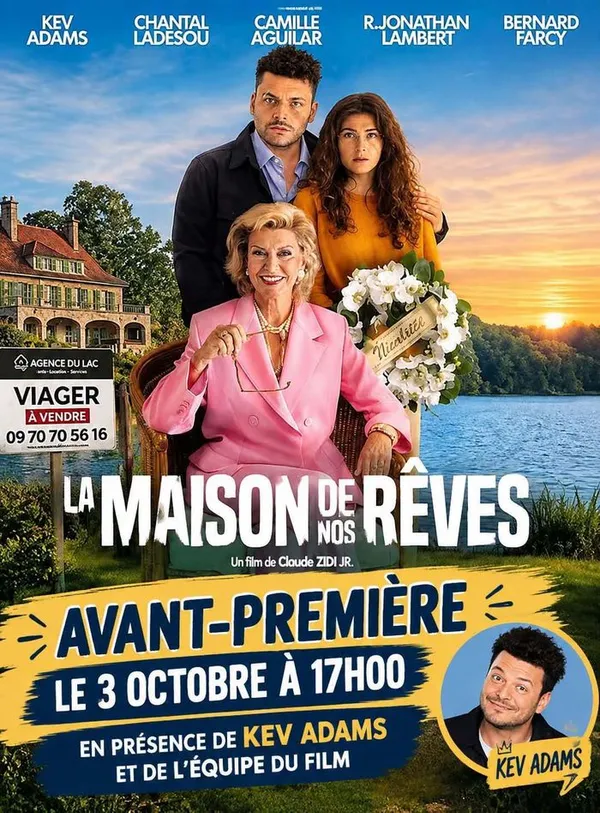 Avant-première de « La Maison de nos rêves » avec Kev Adams à Saint-Dizier
