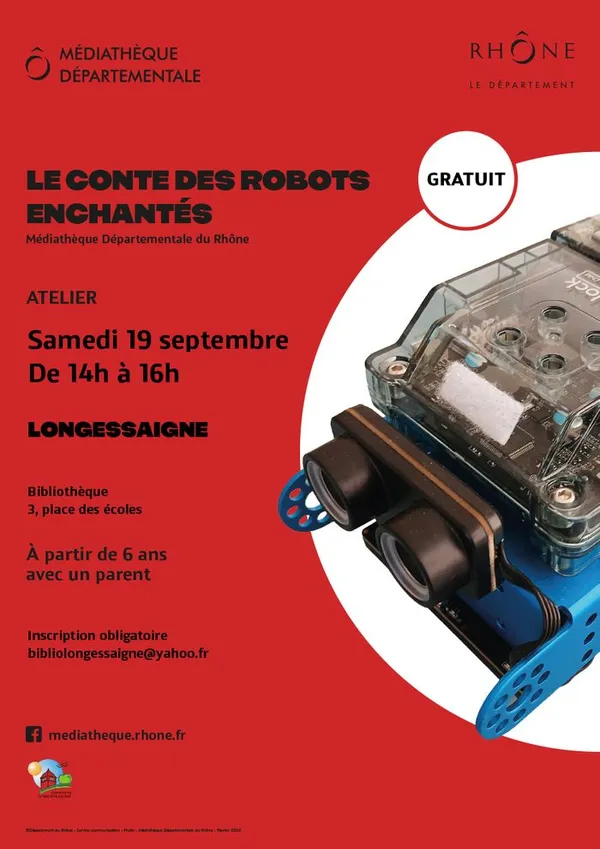 Atelier le conte des robots enchantés