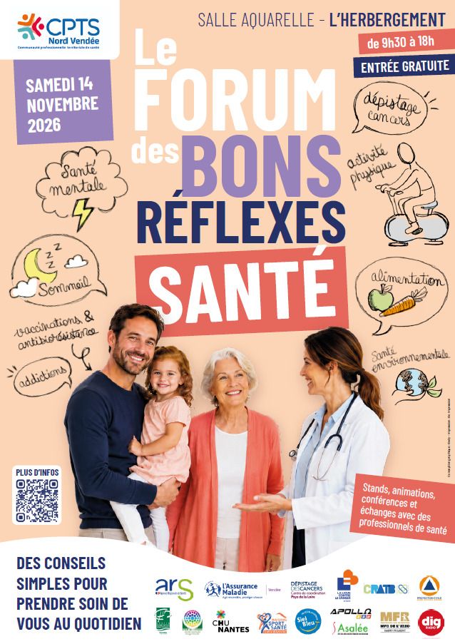 Forum des Bons Réflexes en Santé à L'Herbergement