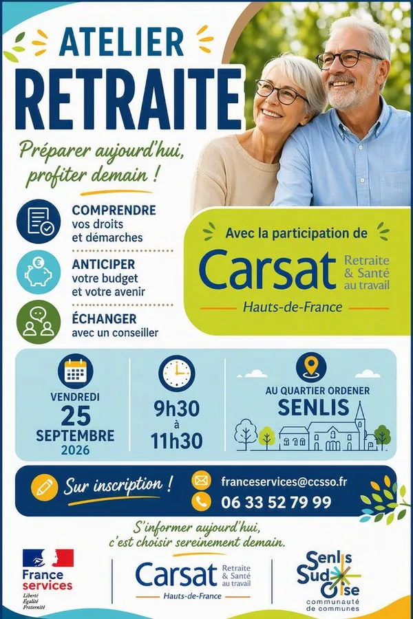 Venez préparer votre retraite