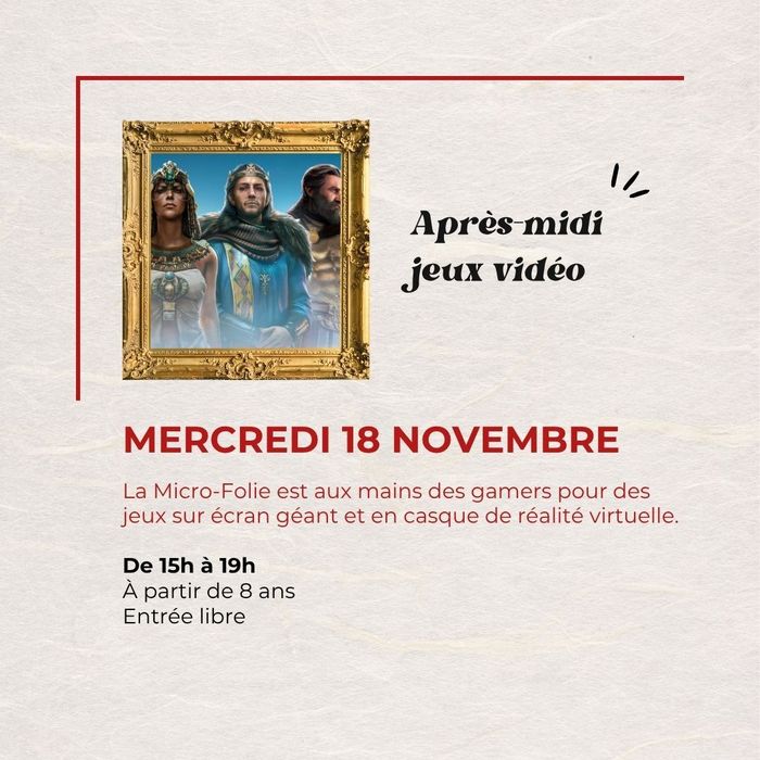 Après-midi Jeux video