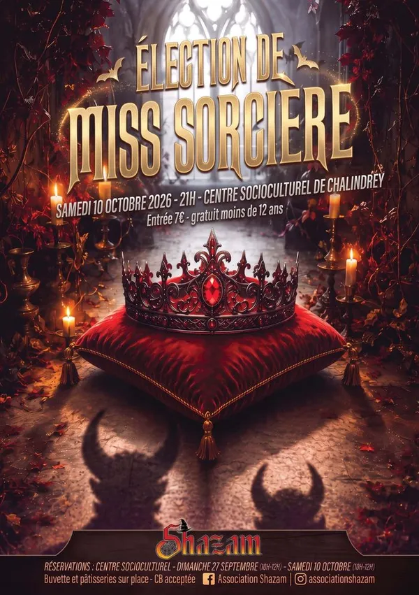 SPECTACLE ET ELECTION MISS SORCIERE 2027