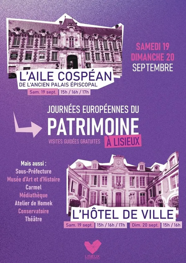 Journées européennes du patrimoine - visite guidée de l'Hôtel de ville