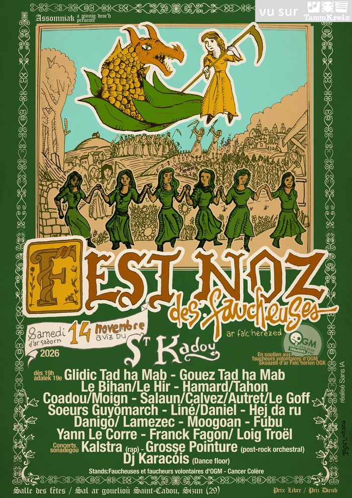Fest noz à saint Cadou