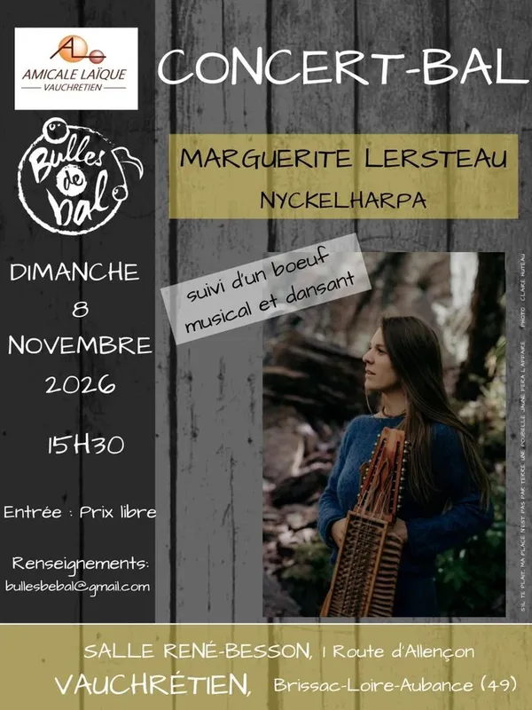 Concert-bal avec Marguerite Lersteau