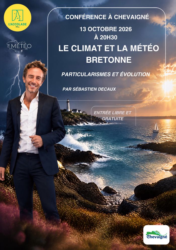 Conférence : Le climat et la météo bretonne, particularismes et évolution