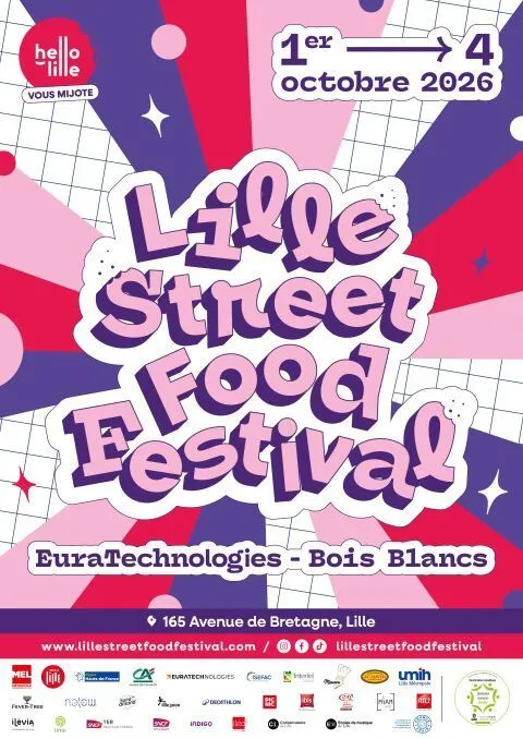 Lille Street Food Festival 2026 : quatre jours dédiés à la gastronomie | 1er–4 octobre