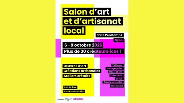 Salon d'art et d'artisanat local