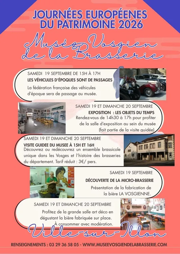Visite guidée du Musée Vosgien de la Brasserie