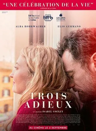 TROIS ADIEUX