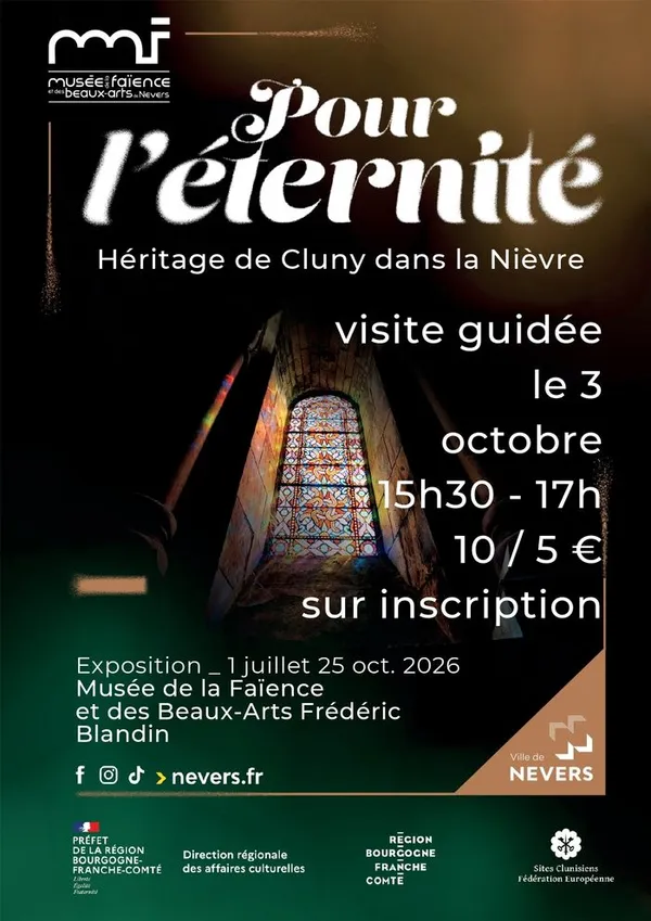 Visite guidée de l’exposition temporaire « Pour l’éternité. Héritage de Cluny dans la Nièvre »
