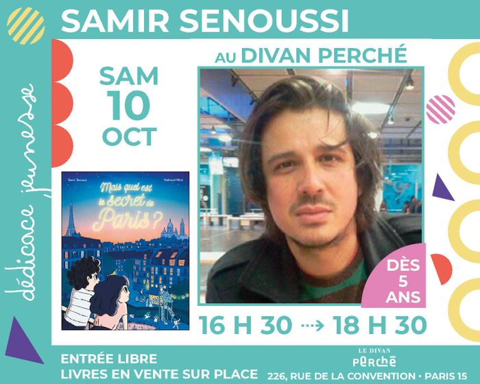 Jeunesse : Samir Senoussi dédicace en avant-première