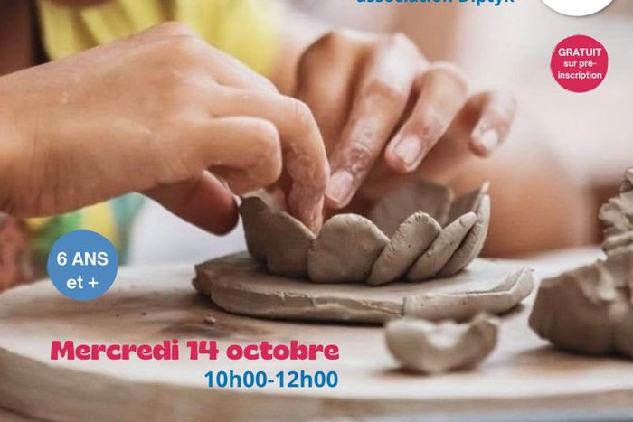 Atelier : “Mon objet gourmand en argile”