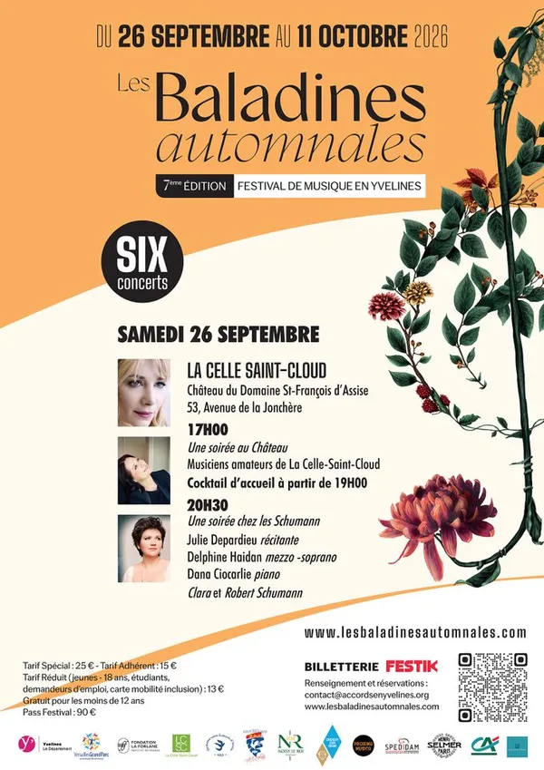 Une soirée chez Robert et Clara Schumann