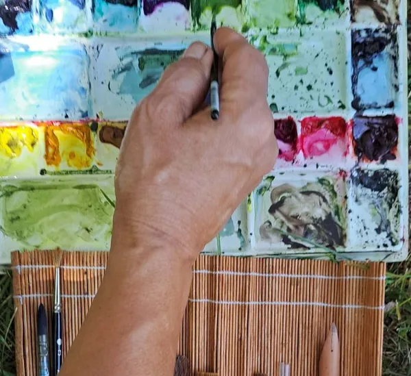 Atelier peinture au musée !