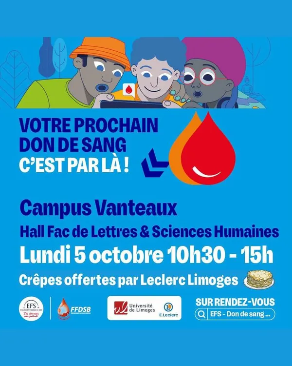 Don du Sang - EFS Limoges