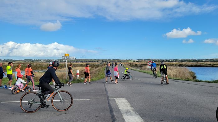Journée douce dans les marais salants