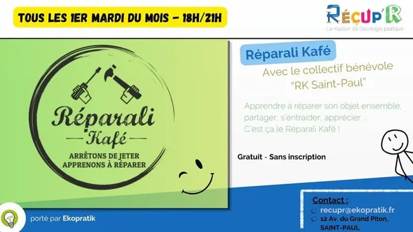 Réparali Kafé Saint-Paul