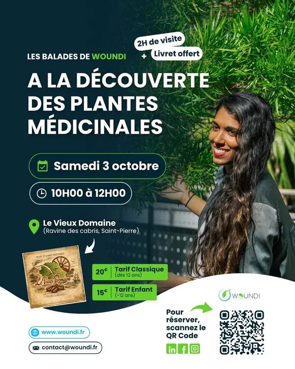 Balade guidée : à la découverte des plantes médicinales 🌿