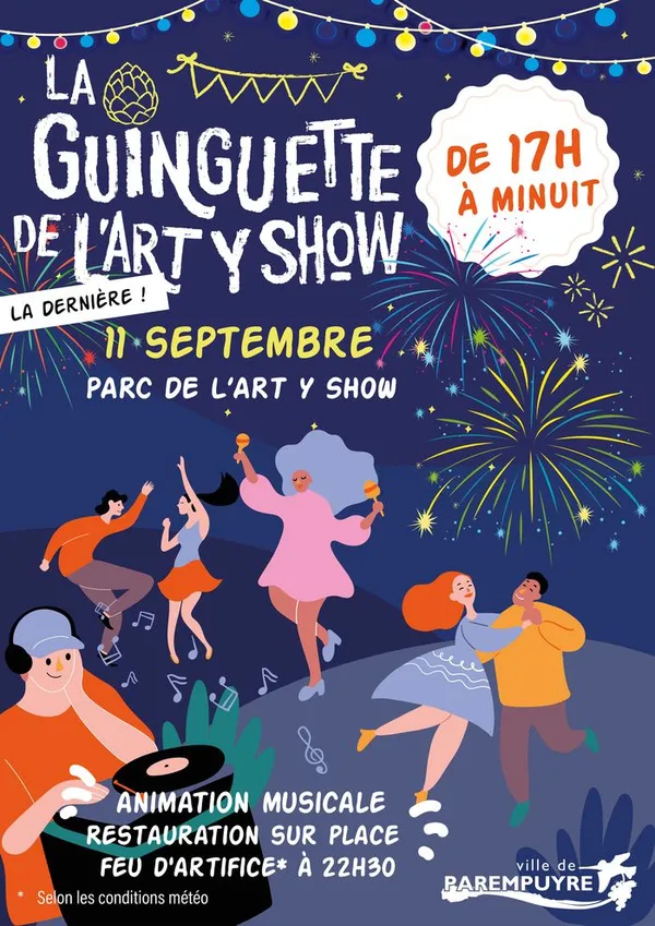 🏖️ GUINGUETTE DE L’ART Y SHOW 🍕