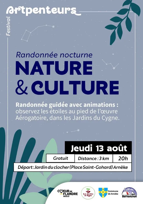 Randonnée nocture : nature & culture à Arnèke