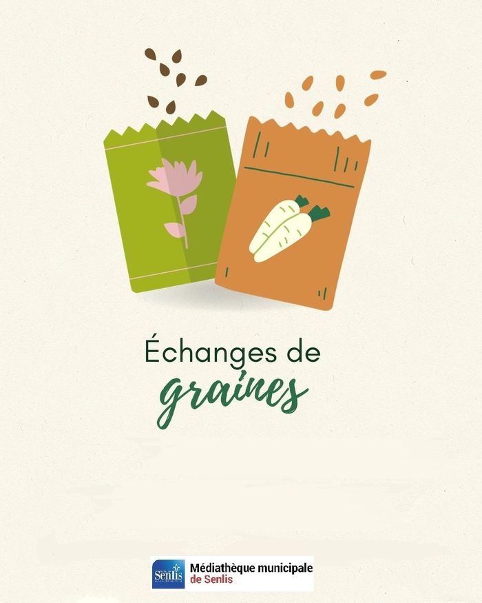Permanence de la grainothèque à la médiathèque