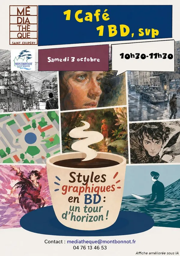 Café BD spécial Expérimentations graphiques
