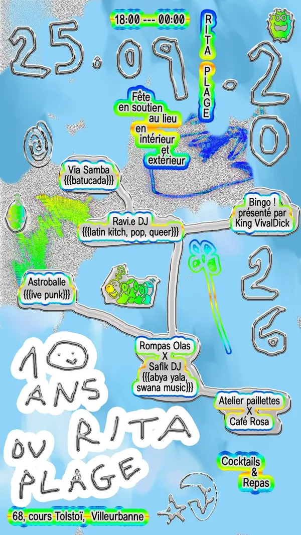 LES 10 ANS DU RITA-PLAGE