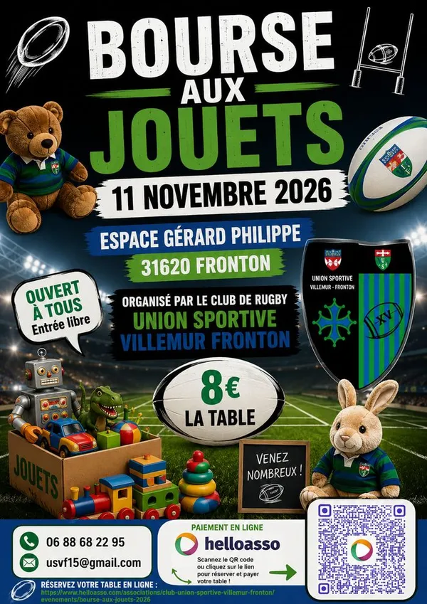 Bourse aux jouets