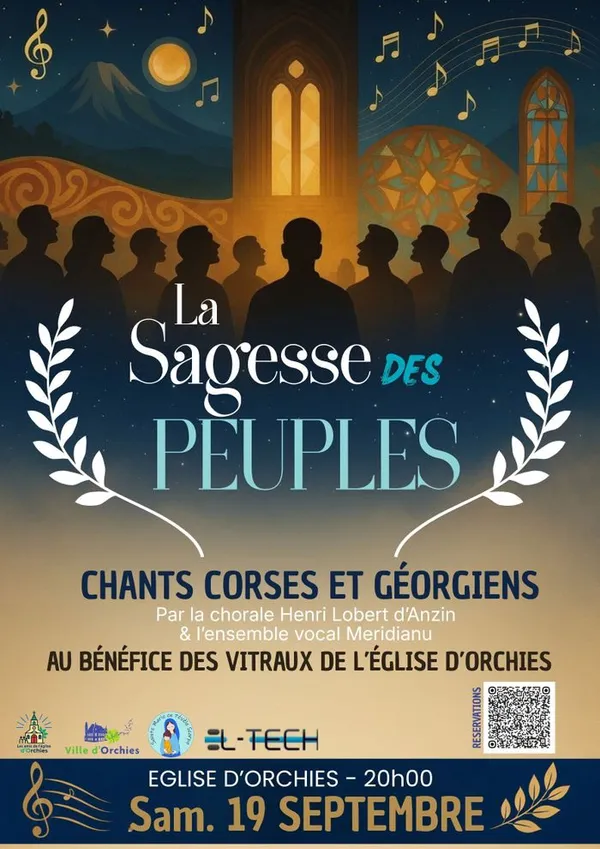 Concert : la sagesse des peuples,Corse et Géorgie en dialogue