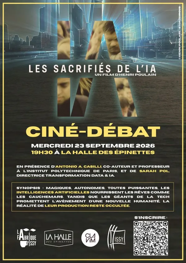 Ciné-débat "Les Sacrifiés de l'IA"