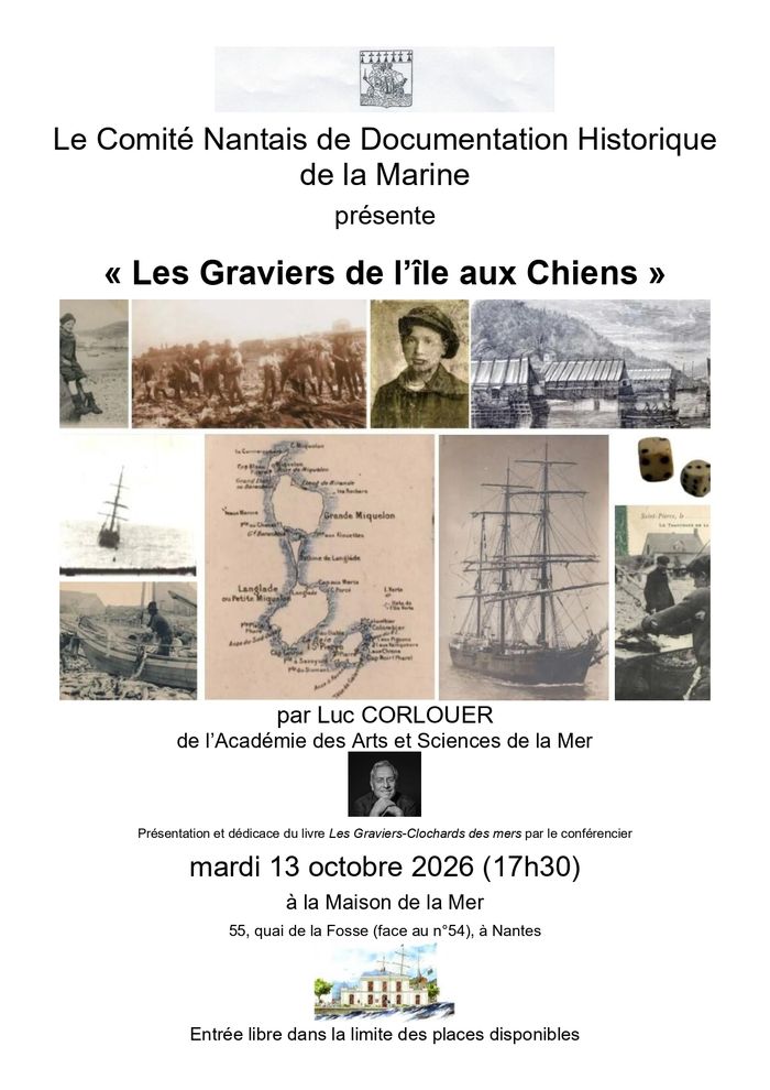 "Les Graviers de l'île aux Chiens" - l'histoire des enfants-esclaves utilisés sur les bancs de Terre-Neuve.