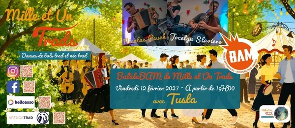 3ème BalàlaBAM 2026-2027 de Mille et Un Trads avec TUSTA