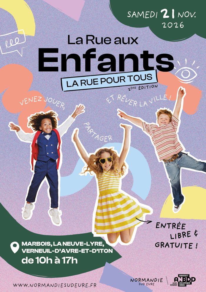 La Rue aux Enfants, La Rue pour Tous - Interco Normandie Sud Eure (27)