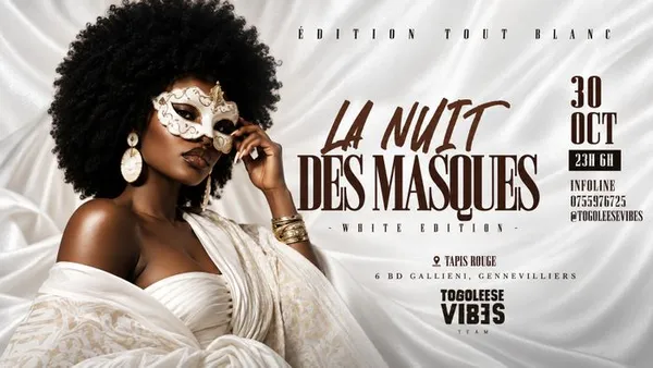 LA NUIT DES MASQUES ( EDITION ALL WHITE )