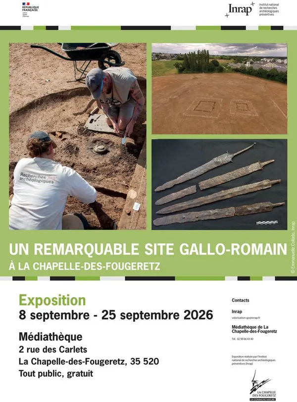 Conférence autour de l'exposition sur les découvertes archéologiques